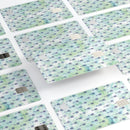 Green Watercolor Tribal Arrow Pattern - Premium Protective Decal Skin-Kit for the Apple Credit Card