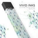 Green Watercolor Tribal Arrow Pattern - Premium Decal Protective Skin-Wrap Sticker compatible with the Juul Labs vaping device