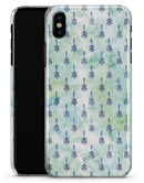 Green Watercolor Tribal Arrow Pattern - iPhone X Clipit Case