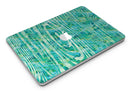 Green Watercolor Woodgrain - MacBook Air Skin Kit