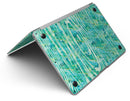 Green Watercolor Woodgrain - MacBook Air Skin Kit