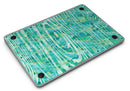 Green Watercolor Woodgrain - MacBook Air Skin Kit