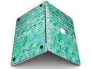 Green Watercolor Woodgrain - MacBook Pro with Retina Display Full-Coverage Skin Kit