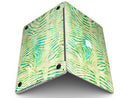 Green Watercolor Zebra Pattern - MacBook Pro with Retina Display Full-Coverage Skin Kit