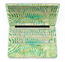 Green Watercolor Zebra Pattern - MacBook Pro with Retina Display Full-Coverage Skin Kit