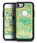 Green Watercolor Zebra Pattern - iPhone 7 or 8 OtterBox Case & Skin Kits