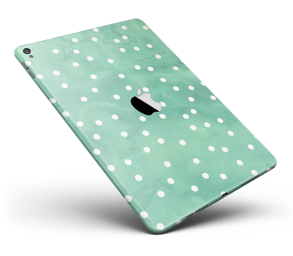 Green_Watercolor_and_Whtie_Polka_Dots_-_iPad_Pro_97_-_View_1.jpg