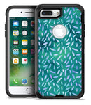 Green and Blue Watercolor Leaves Pattern - iPhone 7 Plus/8 Plus OtterBox Case & Skin Kits