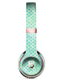 Green and Blue Watercolor Polka Dot Pattern Full-Body Skin Kit for the Beats by Dre Solo 3 Wireless Headphones