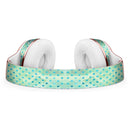 Green and Blue Watercolor Polka Dot Pattern Full-Body Skin Kit for the Beats by Dre Solo 3 Wireless Headphones