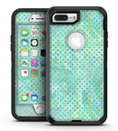 Green and Blue Watercolor Polka Dot Pattern - iPhone 7 Plus/8 Plus OtterBox Case & Skin Kits