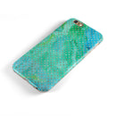 Green and Gold Watercolor Polka Dots iPhone 6/6s or 6/6s Plus 2-Piece Hybrid INK-Fuzed Case
