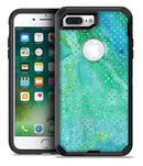 Green and Gold Watercolor Polka Dots - iPhone 7 Plus/8 Plus OtterBox Case & Skin Kits