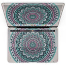 MacBook Pro with Touch Bar Skin Kit - Green_and_Pink_Circle_Mandala_v9-MacBook_13_Touch_V4.jpg?