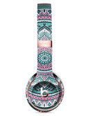 Green and Pink Circle Mandala v9 Full-Body Skin Kit for the Beats by Dre Solo 3 Wireless Headphones