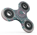 Green and Pink Circle Mandala v9 Full-Body Fidget Spinner Skin-Kit
