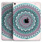 Green and Pink Circle Mandala v9 - Full Body Skin Decal for the Apple iPad Pro 12.9", 11", 10.5", 9.7", Air or Mini (All Models Available)