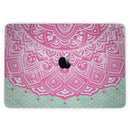 MacBook Pro with Touch Bar Skin Kit - Green_and_Pink_Tribal_v3-MacBook_13_Touch_V3.jpg?
