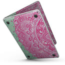 MacBook Pro with Touch Bar Skin Kit - Green_and_Pink_Tribal_v3-MacBook_13_Touch_V6.jpg?