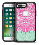 Green and Pink Tribal v3 - iPhone 7 Plus/8 Plus OtterBox Case & Skin Kits