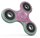 Green and Pink Tribal v3 Full-Body Fidget Spinner Skin-Kit
