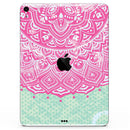 Green and Pink Tribal v3 - Full Body Skin Decal for the Apple iPad Pro 12.9", 11", 10.5", 9.7", Air or Mini (All Models Available)