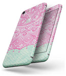 Green and Pink Tribal v3 - Skin-kit for the iPhone 8 or 8 Plus