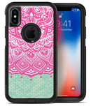 Green and Pink Tribal v3 - iPhone X OtterBox Case & Skin Kits