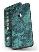 Green_and_Teal_Floral_Velvet_v3_-_iPhone_7_Plus_-_FullBody_4PC_v4.jpg
