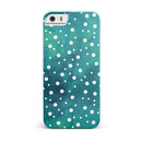 Green_and_White_Watercolor_Polka_Dots_-_iPhone_5s_-_Gold_-_One_Piece_Glossy_-_V3.jpg