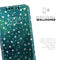Green and White Watercolor Polka Dots - Skin-Kit compatible with the Apple iPhone 13, 13 Pro Max, 13 Mini, 13 Pro, iPhone 12, iPhone 11 (All iPhones Available)