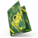 MacBook Pro with Touch Bar Skin Kit - Green_and_Yellow_Geometric_Shapes-MacBook_13_Touch_V7.jpg?