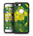 Green and Yellow Geometric Shapes - iPhone 7 or 7 Plus Commuter Case Skin Kit