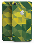 Green and Yellow Geometric Shapes - Skin-kit for the iPhone 8 or 8 Plus