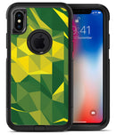 Green and Yellow Geometric Shapes - iPhone X OtterBox Case & Skin Kits