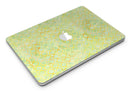 Green and Yellow Watercolor Helix Pattern - MacBook Air Skin Kit