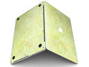 Green and Yellow Watercolor Helix Pattern - MacBook Pro with Retina Display Full-Coverage Skin Kit