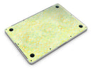 Green and Yellow Watercolor Helix Pattern - MacBook Pro with Retina Display Full-Coverage Skin Kit