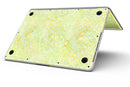 Green and Yellow Watercolor Helix Pattern - MacBook Pro with Retina Display Full-Coverage Skin Kit