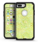 Green and Yellow Watercolor Helix Pattern - iPhone 7 Plus/8 Plus OtterBox Case & Skin Kits