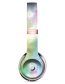 Green to Pink Absorbed Watercolor Texture Full-Body Skin Kit for the Beats by Dre Solo 3 Wireless Headphones