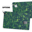 Greenage Geometric V13 - Premium Protective Decal Skin-Kit for the Apple Credit Card