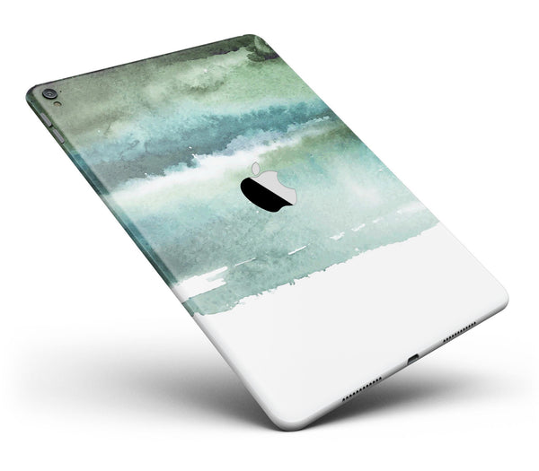 Greenish Watercolor Strokes - iPad Pro 97 - View 1.jpg