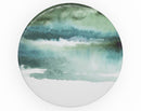 Greenish Watercolor Strokes - Skin Kit for PopSockets and other Smartphone Extendable Grips & Stands