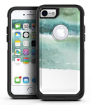 Greenish Watercolor Strokes - iPhone 7 or 8 OtterBox Case & Skin Kits