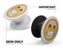 Grin Emoticon Emoji - Skin Kit for PopSockets and other Smartphone Extendable Grips & Stands