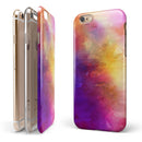 Grunge Absorbed Watercolor Texture iPhone 6/6s or 6/6s Plus 2-Piece Hybrid INK-Fuzed Case
