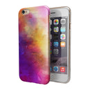 Grunge Absorbed Watercolor Texture iPhone 6/6s or 6/6s Plus 2-Piece Hybrid INK-Fuzed Case