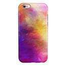 Grunge Absorbed Watercolor Texture iPhone 6/6s or 6/6s Plus 2-Piece Hybrid INK-Fuzed Case