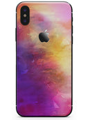 Grunge Absorbed Watercolor Texture - iPhone X Skin-Kit